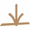 Ekena Millwork Redmond Timber Gable Bracket, Western Red Cedar, 108"W x 54"H x 1 1/2"D x 5 1/2"F, 12/12 Pitch GBW108X54X0206RED00SWR - alternate 2
